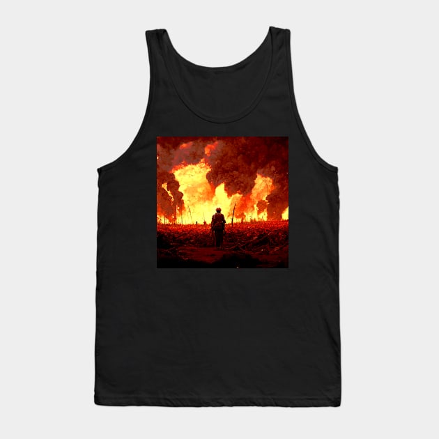 Flames of war Tank Top by SJG-digital